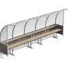 Abri de touche 1 - 3m en bois