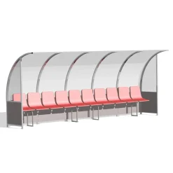 Abris de touche 2 - 3m