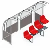 Abris de touche 2 - 4m