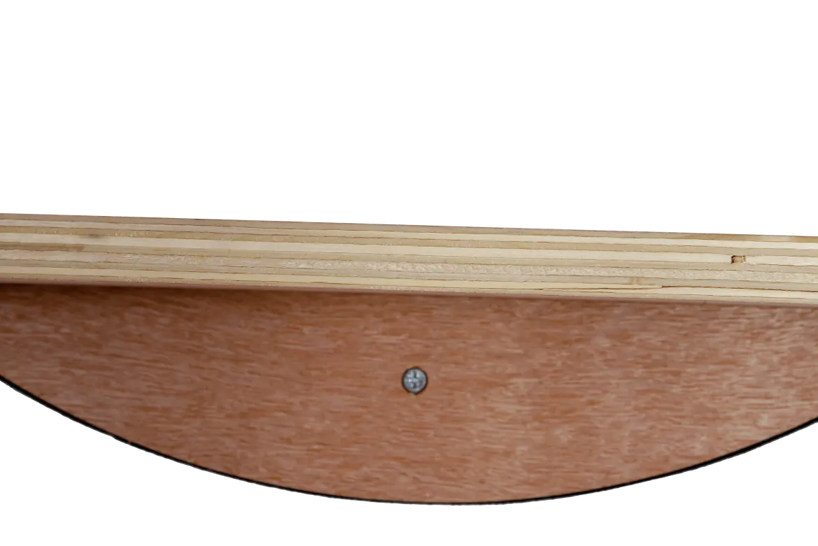 Balance board en bois OKO - Rouge