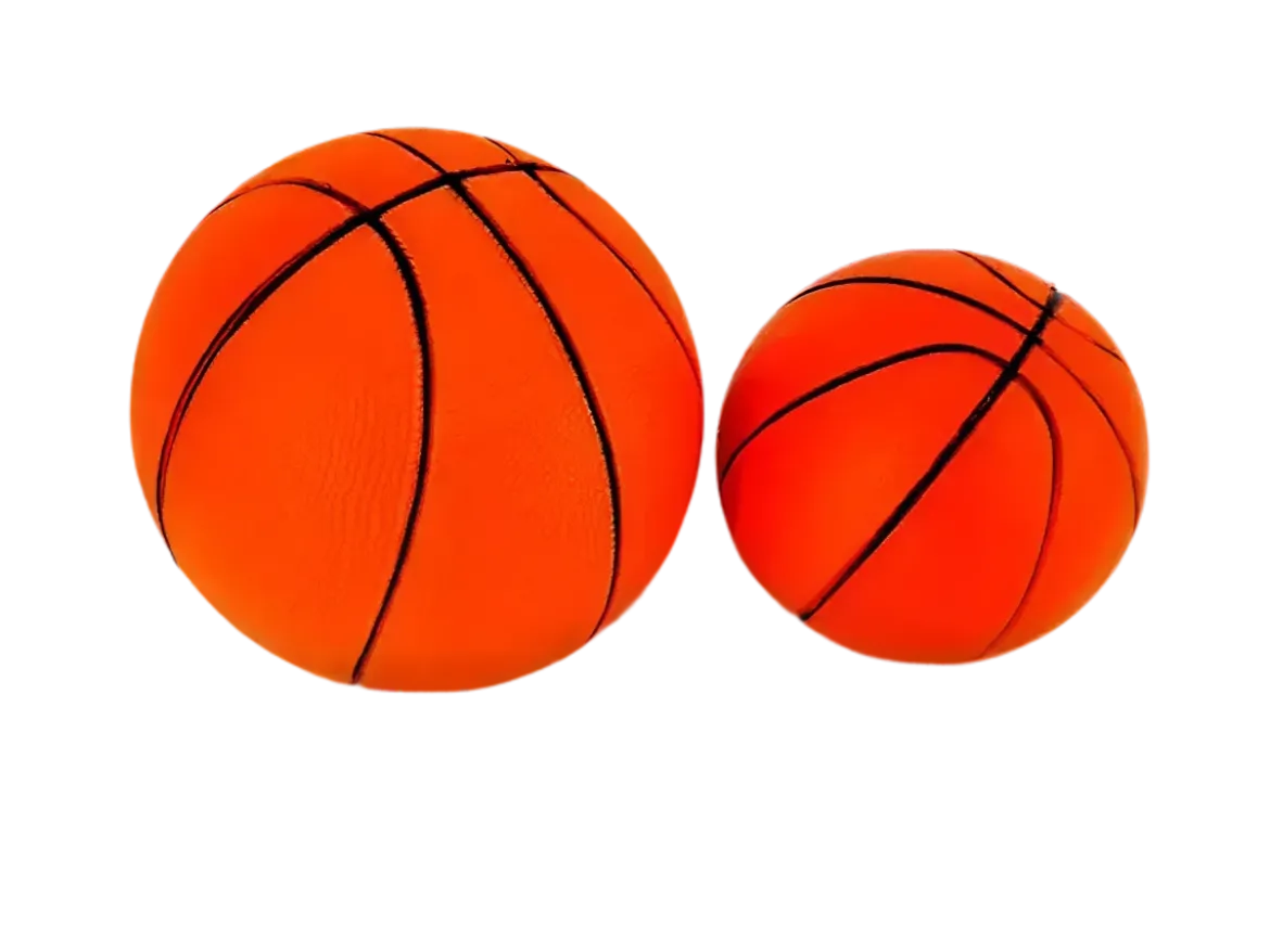 Ballon de basketball en mousse