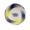 Ballon de football jaune et bleu - taille 3