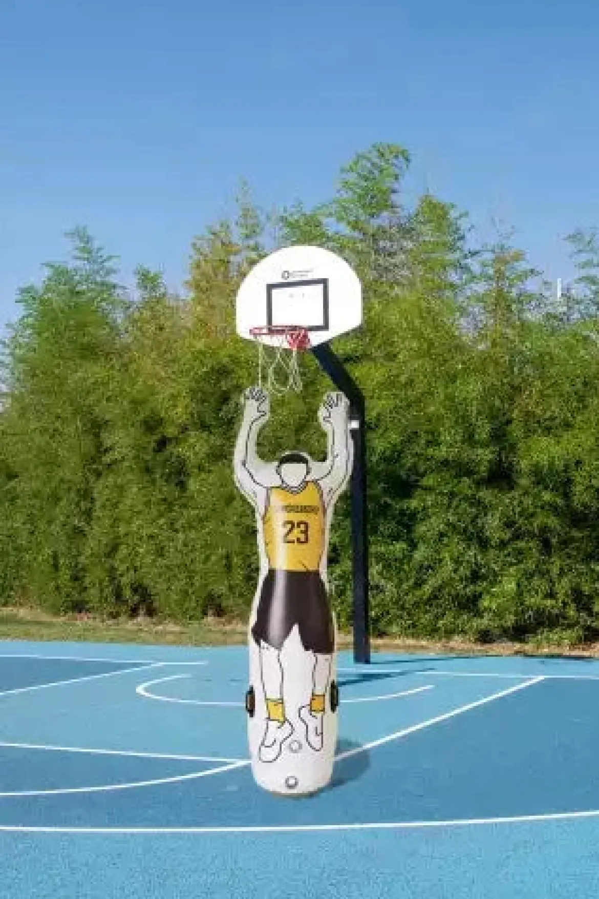 BASKETBALL - MANNEQUIN GONFLABLE 2,40 m