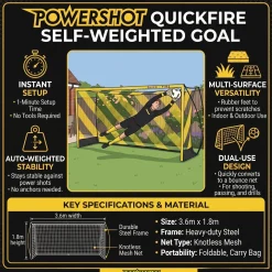 But autolesté QuickFire® - 3,6m x 1,8m