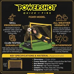 But autolesté QuickFire® - 1,5 m x 0,9 m