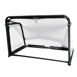But de football pliable - Aluminium - 1.5m x 1m - Blanc