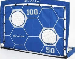 But de football rapide 2-en-1 avec cible d’entraînement au football