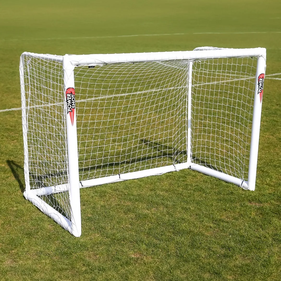 But de football STADIUM - 1.8m x 1.2m - uPVC - Blanc