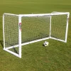 But de football STADIUM - 2.4m x 1.2m - uPVC - Blanc