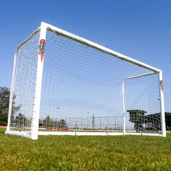 But de football STADIUM - 3.7m x 2m - uPVC - Blanc