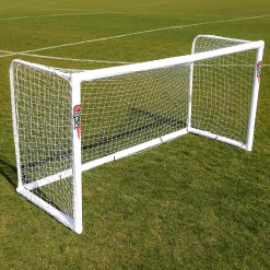 But de football STADIUM - 2.4m x 1.6m - uPVC - Blanc
