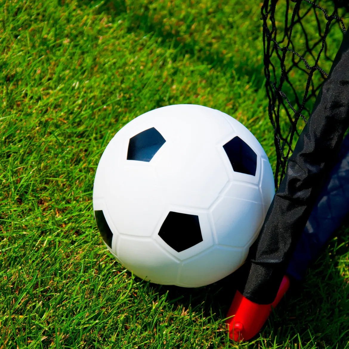 But de foot pliable - 90 x 60 cm - ballon offert