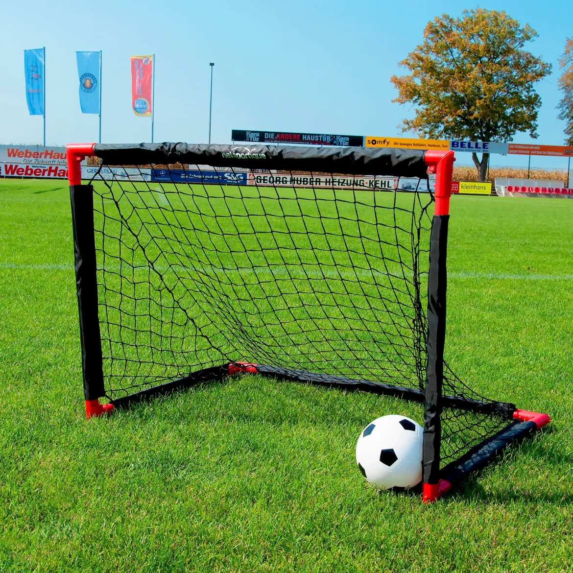 But de foot pliable - 90 x 60 cm - ballon offert