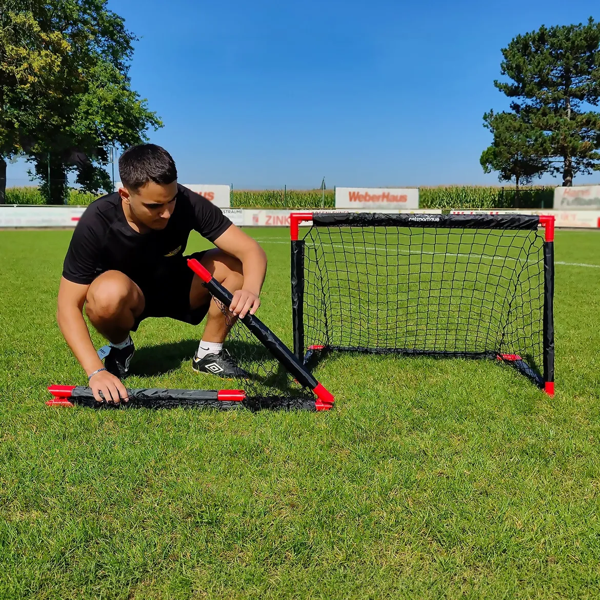 But de foot pliable - 90 x 60 cm - ballon offert