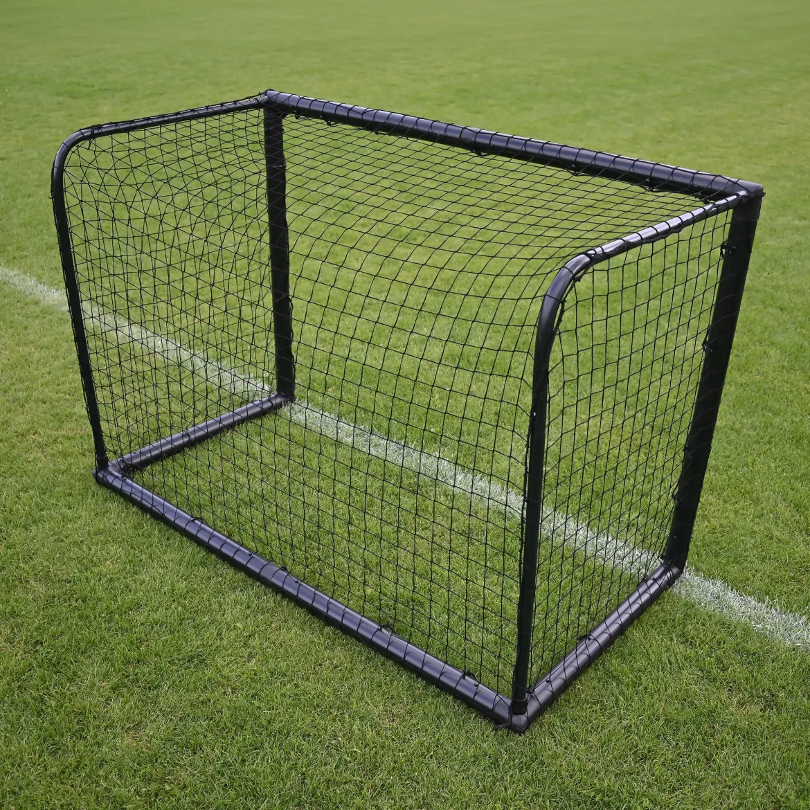 But de foot STADIUM - uPVC - 3,7 x 2 m - BLACK EDITION