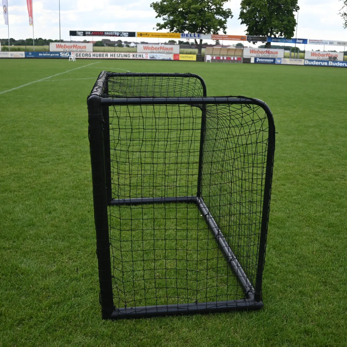 But de foot STADIUM - uPVC - 3,7 x 2 m - BLACK EDITION