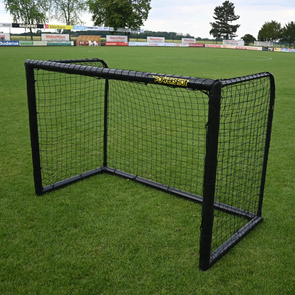 But de foot STADIUM - uPVC - 3,7 x 2 m - BLACK EDITION