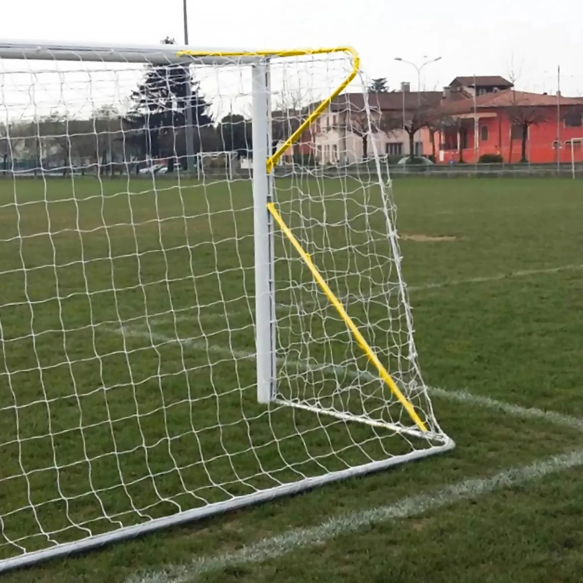 But de foot à 8 transportable 6 x 2.1m en aluminium