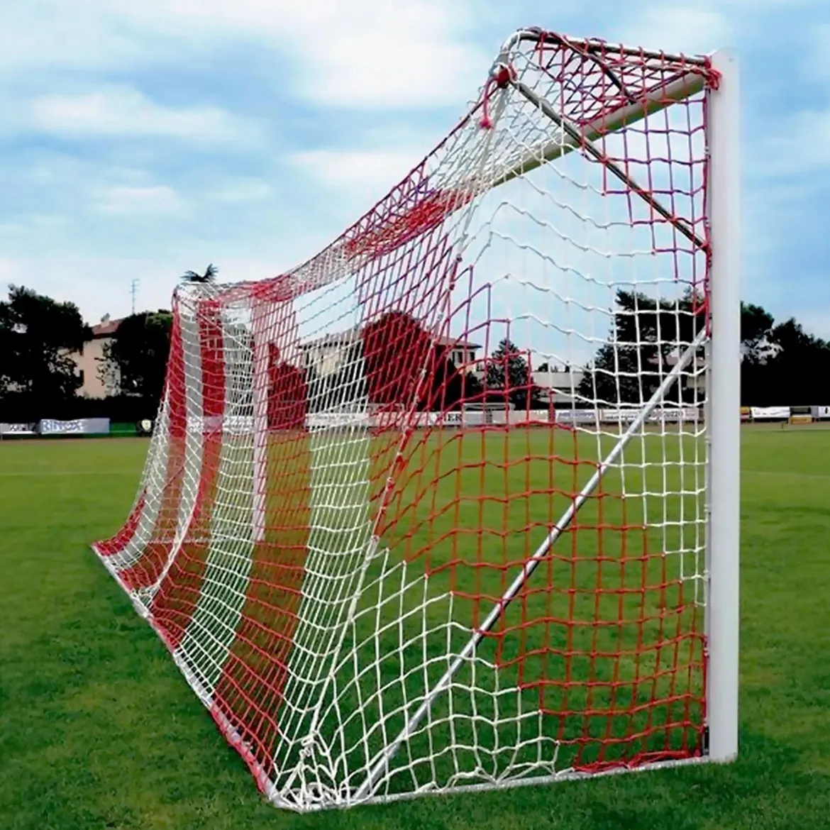 But de foot à 8 transportable 6 x 2.1m en aluminium