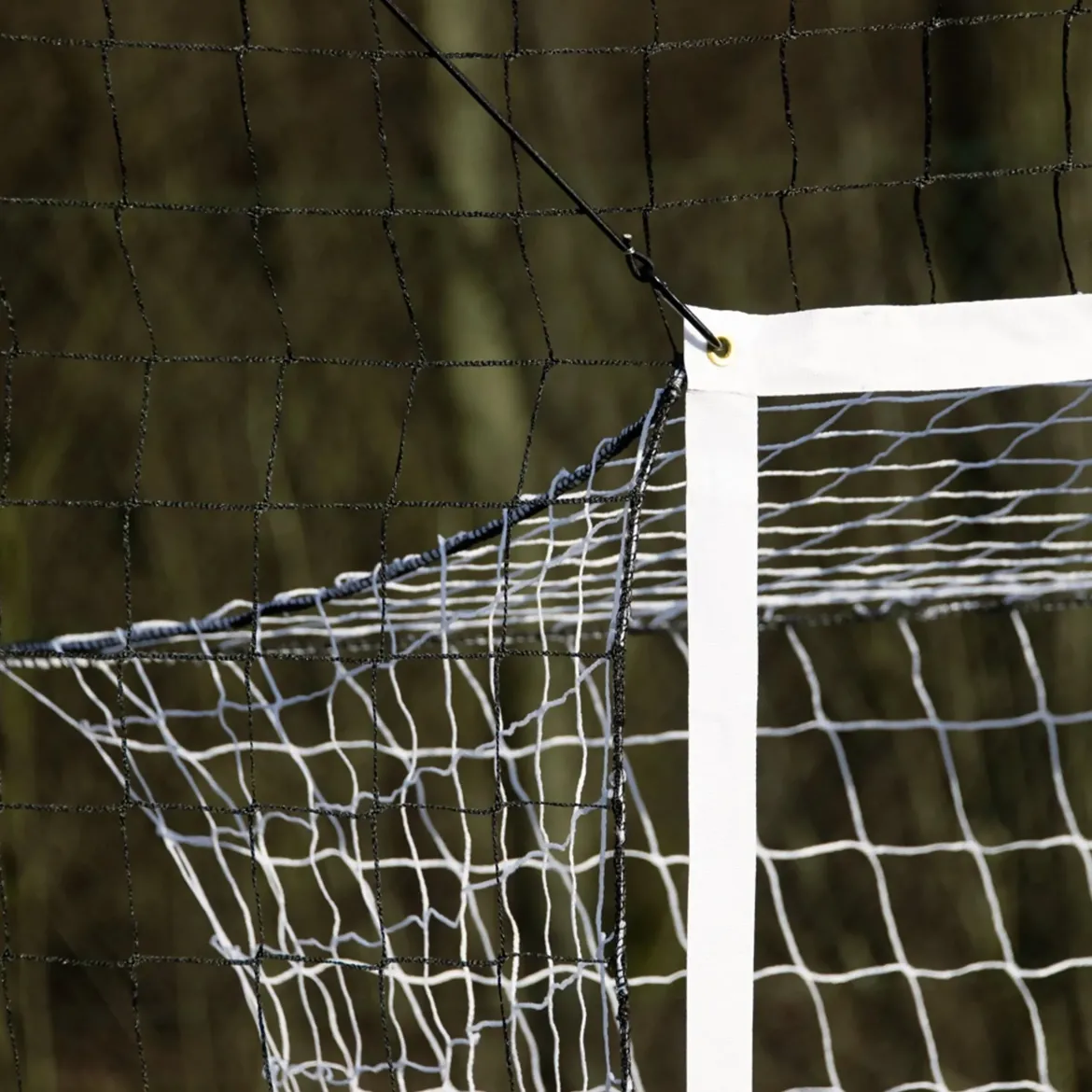 But de foot - 3,70 x 1,80 m - filet de protection intégré 6,50 x 3 m
