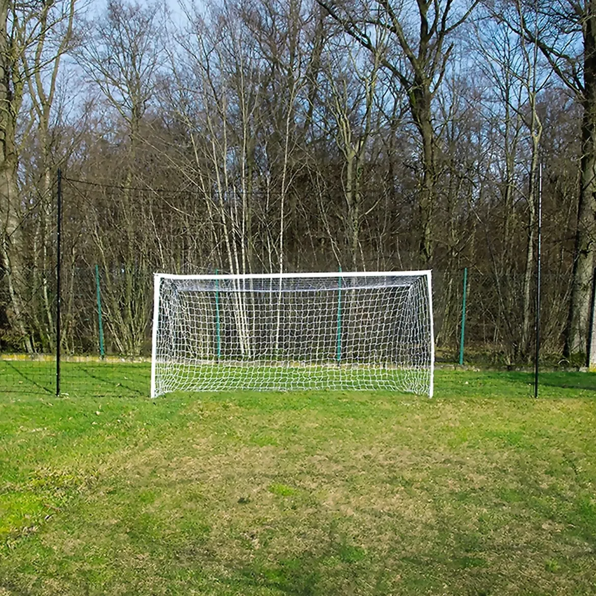 But de foot - 3,70 x 1,80 m - filet de protection intégré 6,50 x 3 m