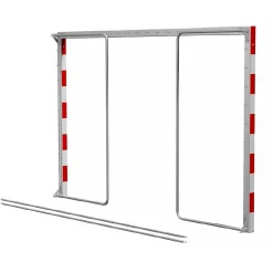 But de Handball Compétition Pliable - Mobile en aluminium