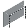 But de handball rabattable en aluminium
