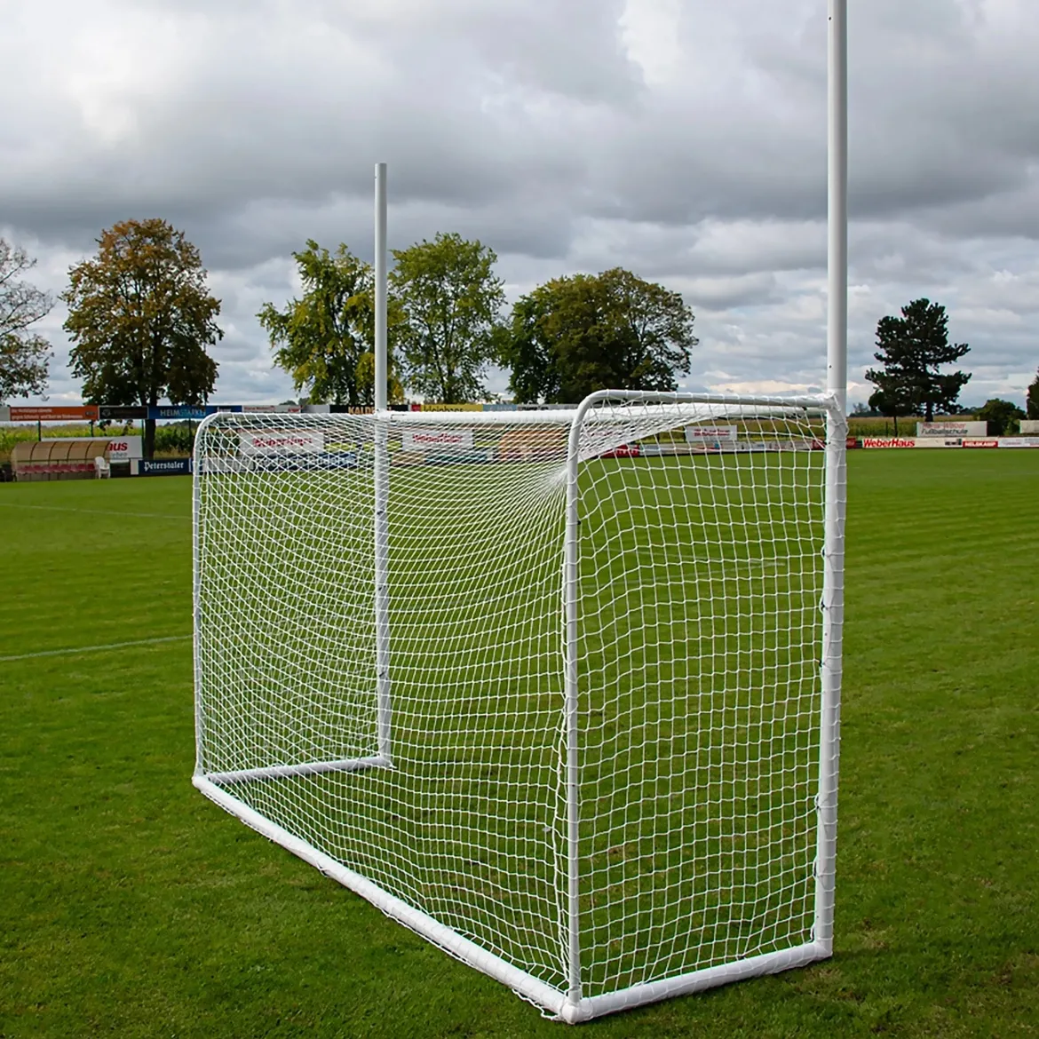 But 2 en 1 - Football et Rugby - 3.6 x 2m