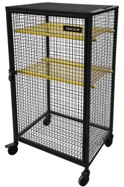 Cage de stockage en hauteur, 800 x 600 x 1450 mm