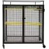 Cage de stockage 2 portes, 1450 x 550 x 1550 mm