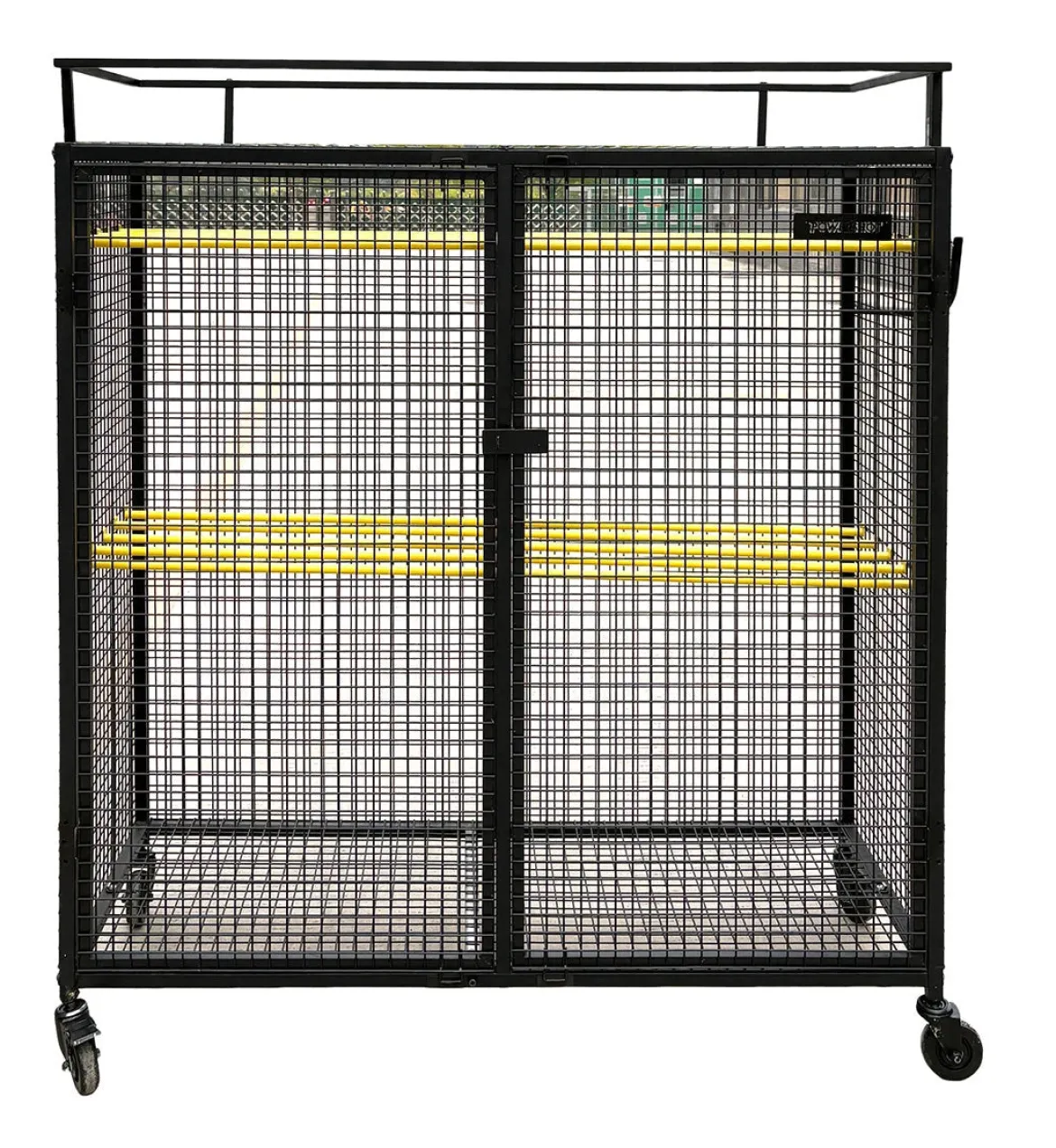 Cage de stockage 2 portes, 1450 x 550 x 1550 mm