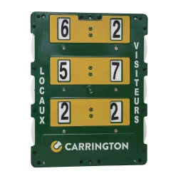 CARRINGTON® - Tableau d'affichage pour terrain de tennis - 82x58cm