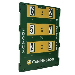 CARRINGTON® - Tableau d'affichage pour terrain de tennis - 82x58cm