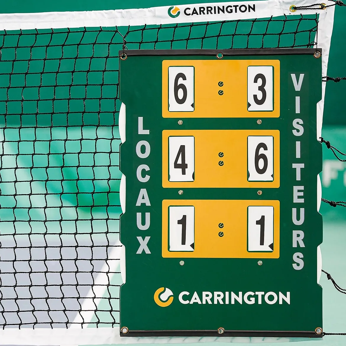 CARRINGTON® - Tableau d'affichage pour terrain de tennis - 82x58cm