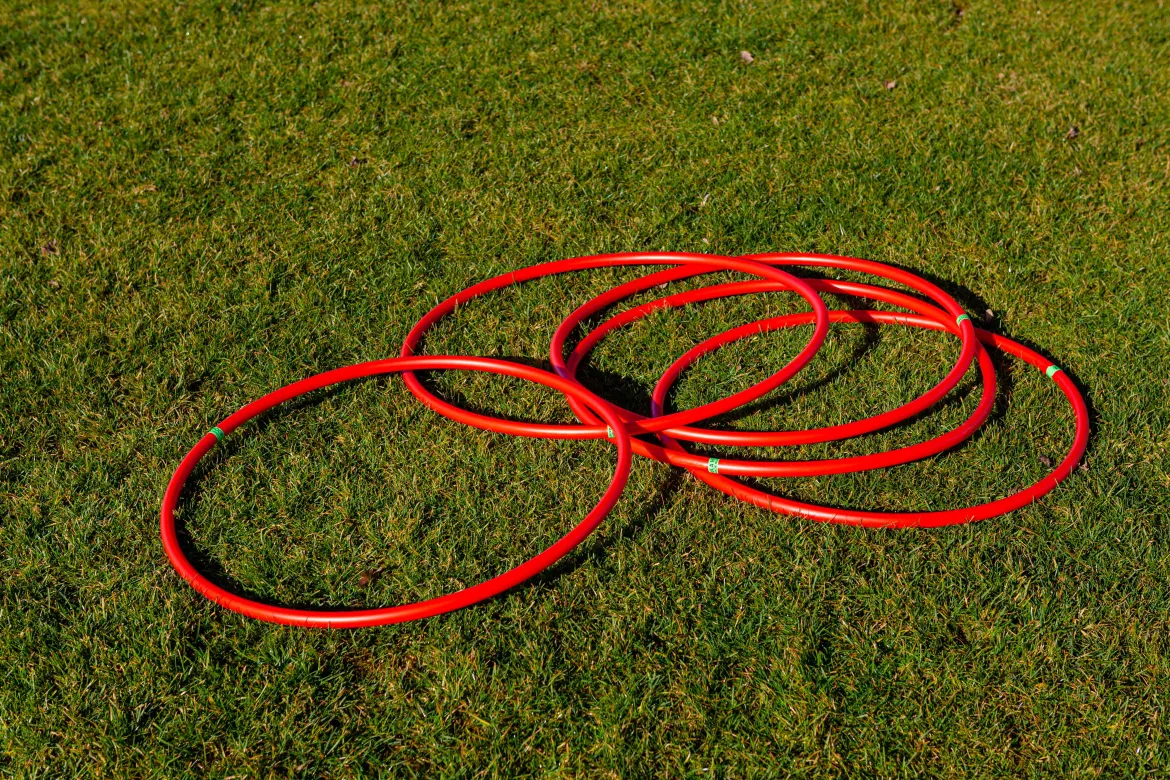 5 cerceaux de coordination ronds - 60cm