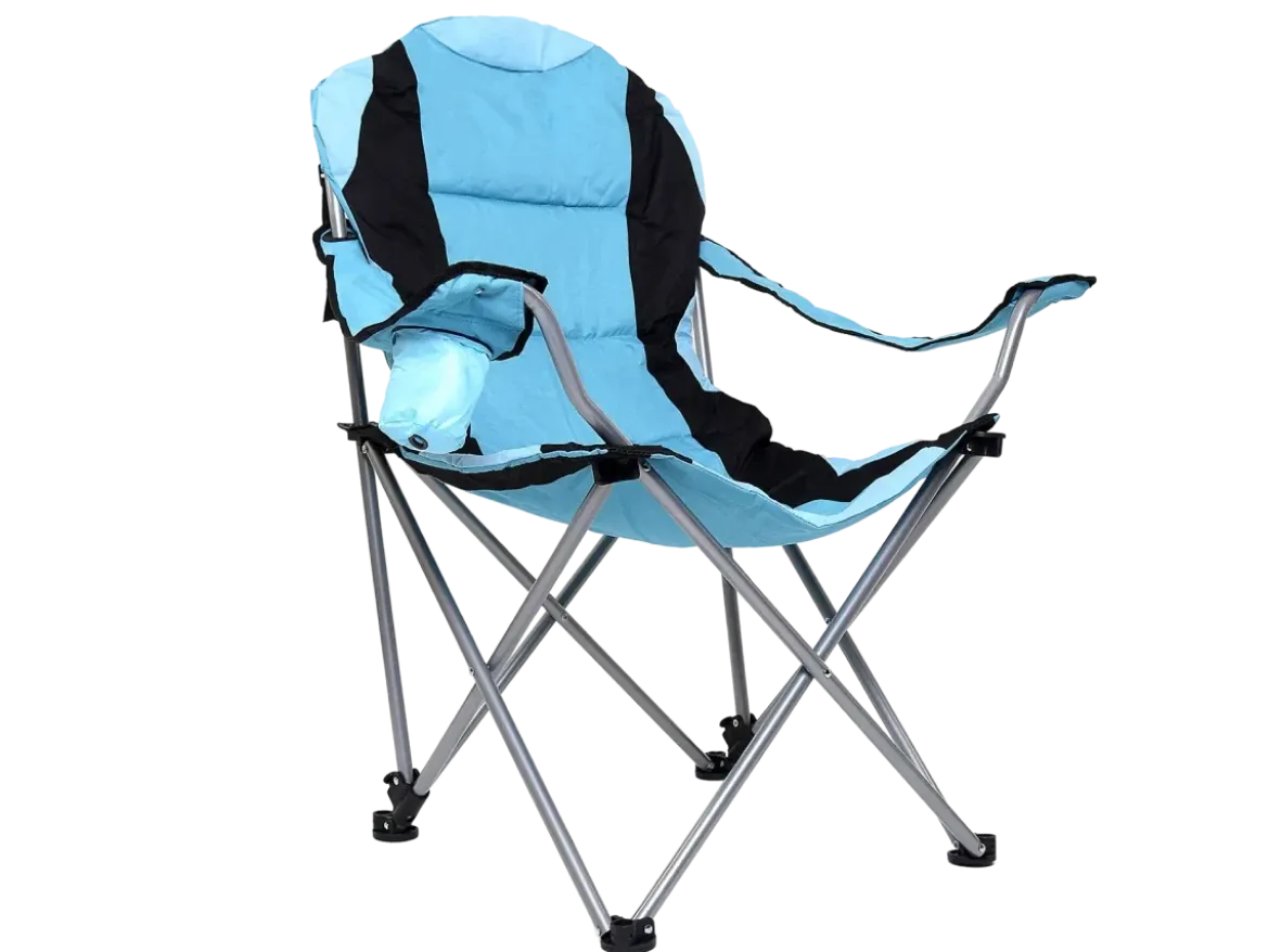 Chaise de camping haut de gamme - Confort maximal