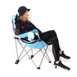 Chaise de camping haut de gamme - Confort maximal