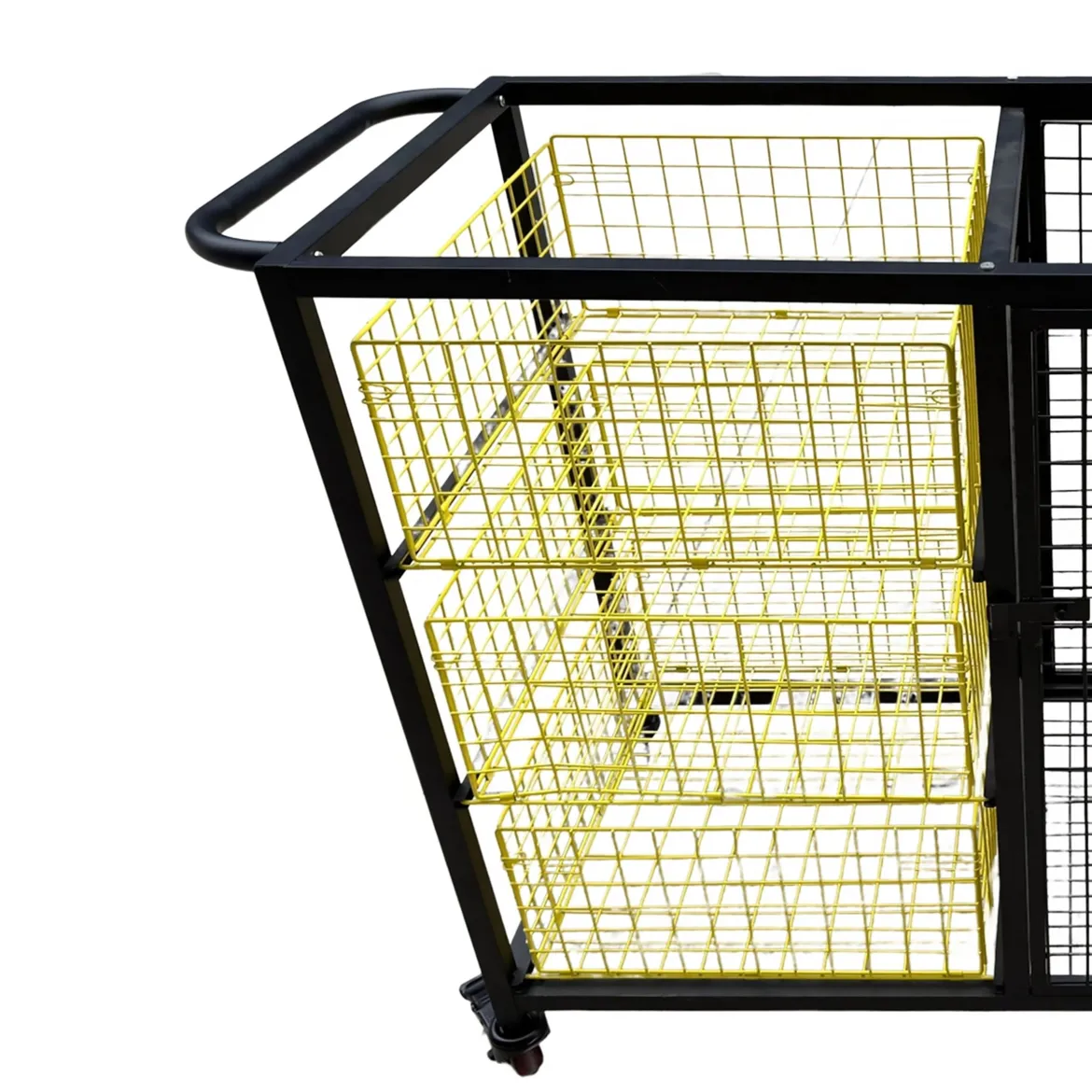 Chariot de stockage à roulettes – 1080 x 520 x 940 mm