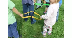 Corde de marche pour 12 enfants