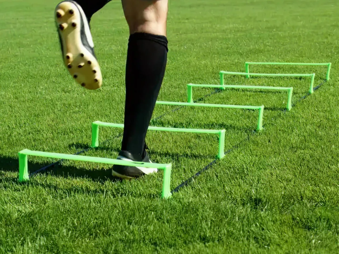 Echelle d'agilité pliable