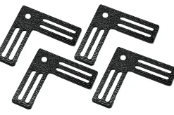 Ensemble de 4 connecteurs d'angle pour lignes de terrain de sport
