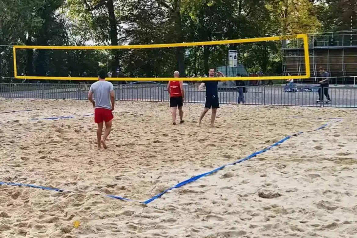 Filet de beach-volley compétition