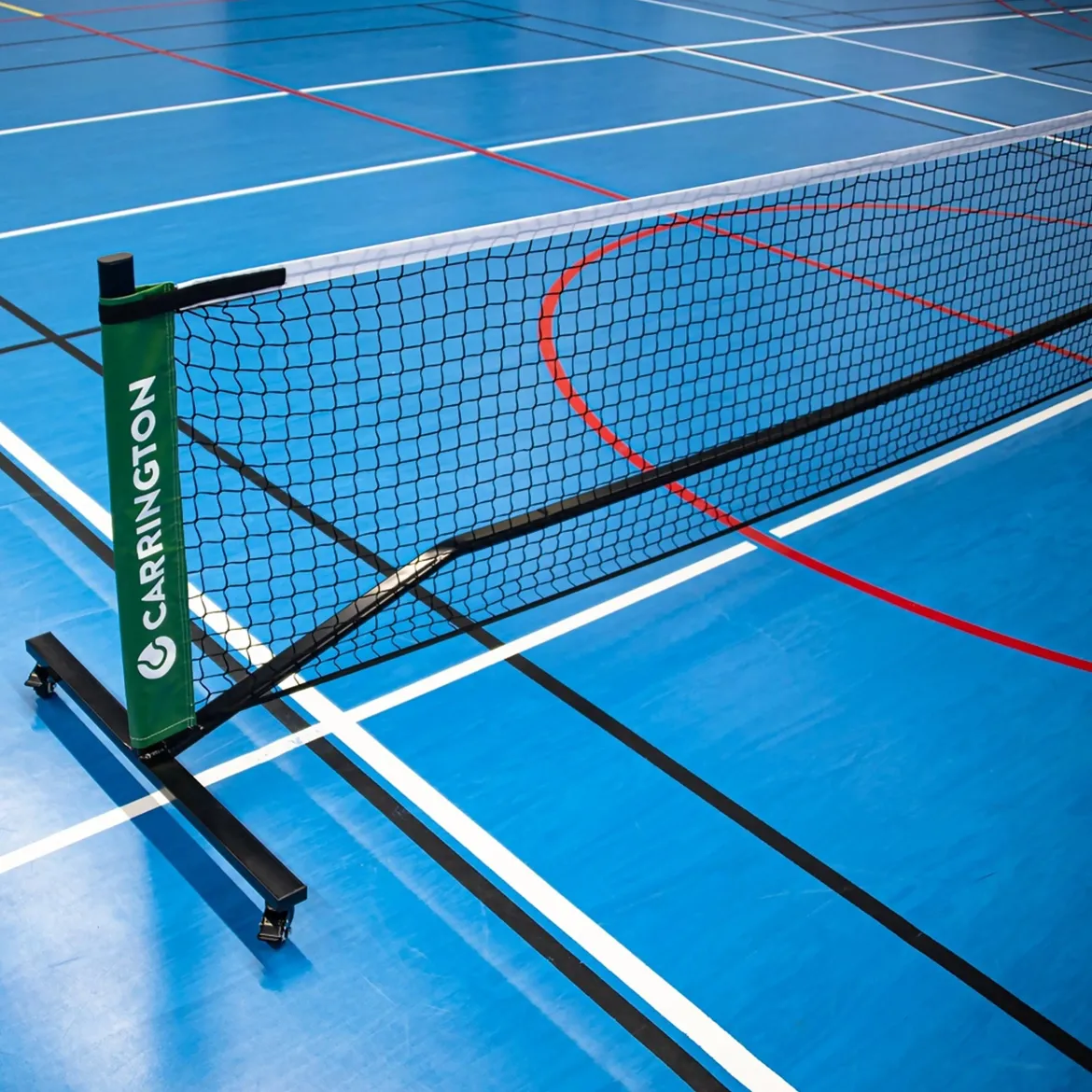 Filet de pickleball transportable avec sac de transport - 675cm x 91cm