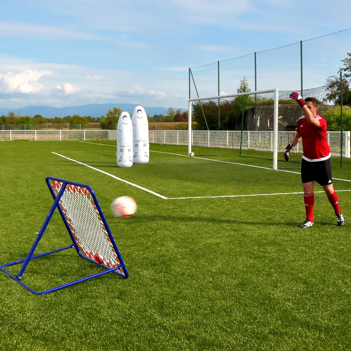 Filet de rebond ou Tchoukball (100x100cm) • 6 Positions