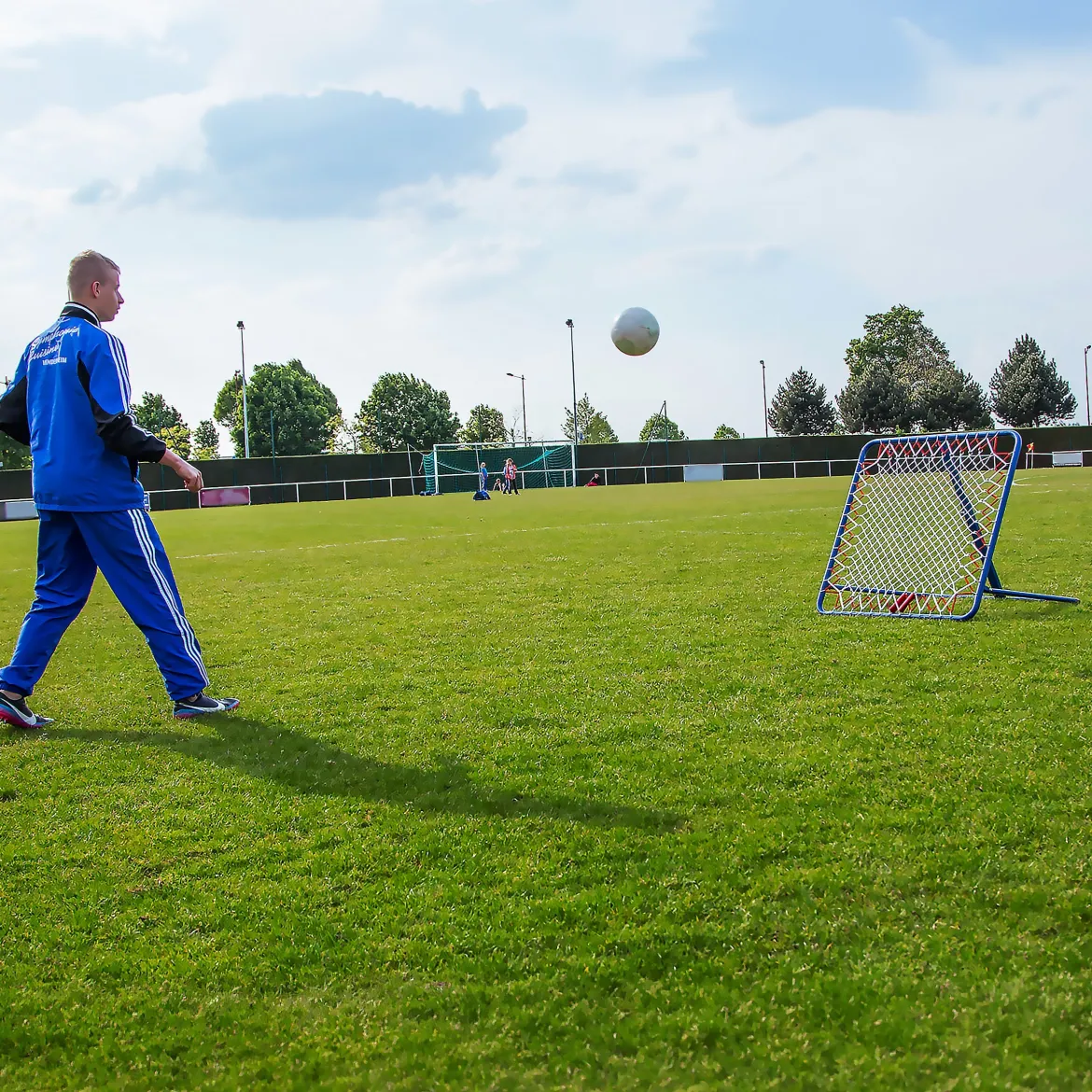 Filet de rebond ou Tchoukball (100x100cm) • 6 Positions