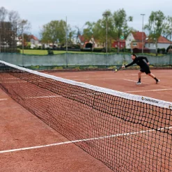 Filet de tennis expert 3,5mm- mailles doubles - Terre battue