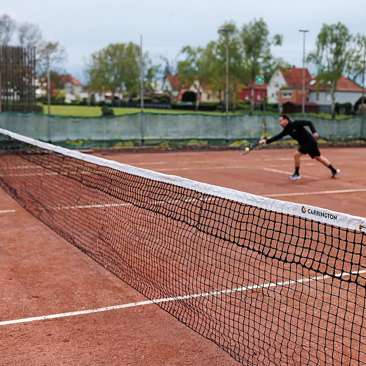 Filet de tennis expert 3,5mm- mailles doubles - Terre battue