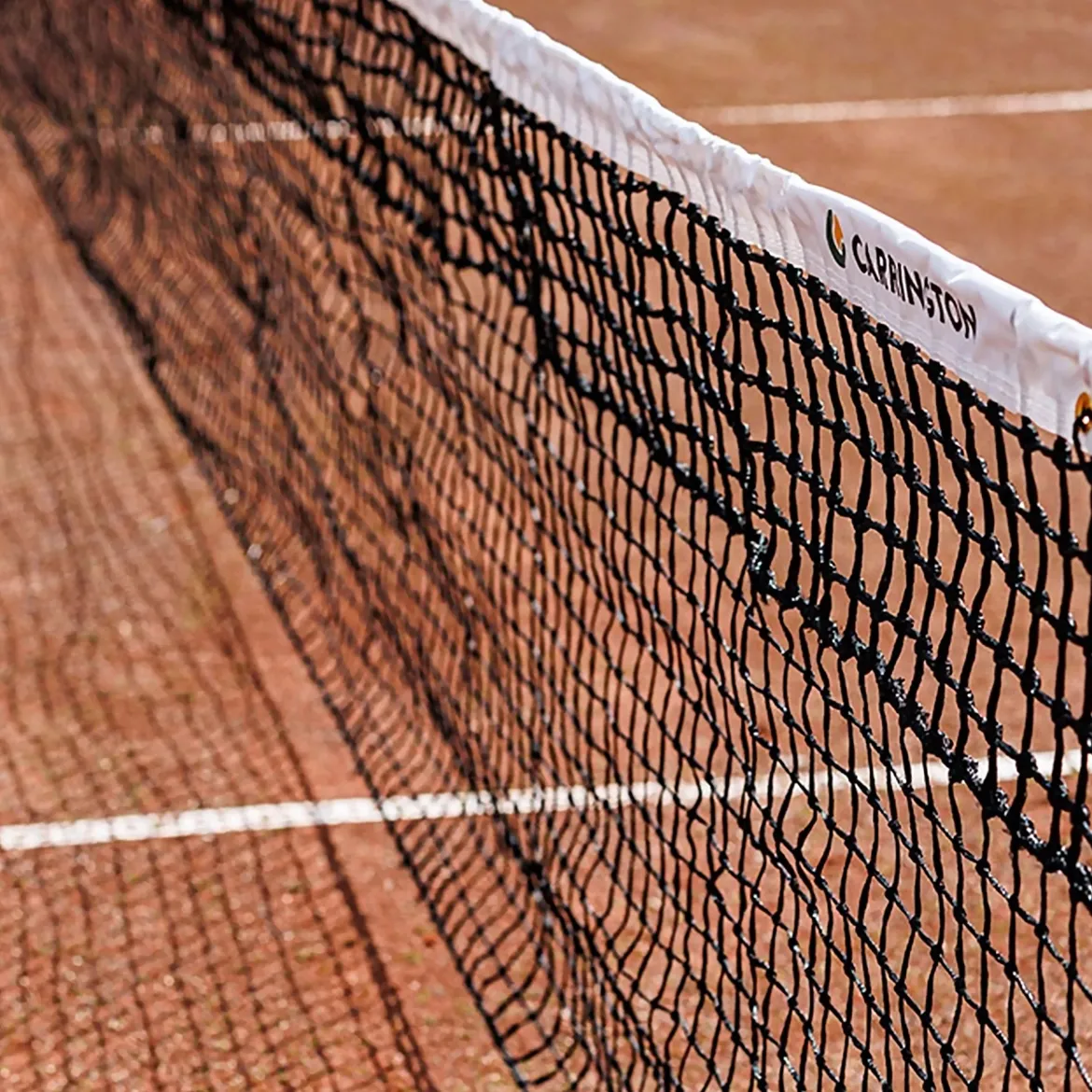 Filet de tennis expert 3,5mm- mailles doubles - Terre battue