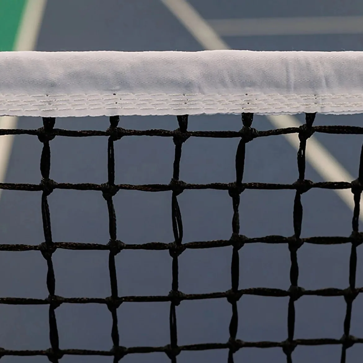 Filet de tennis 3mm TOURNOI maille double de haut en bas