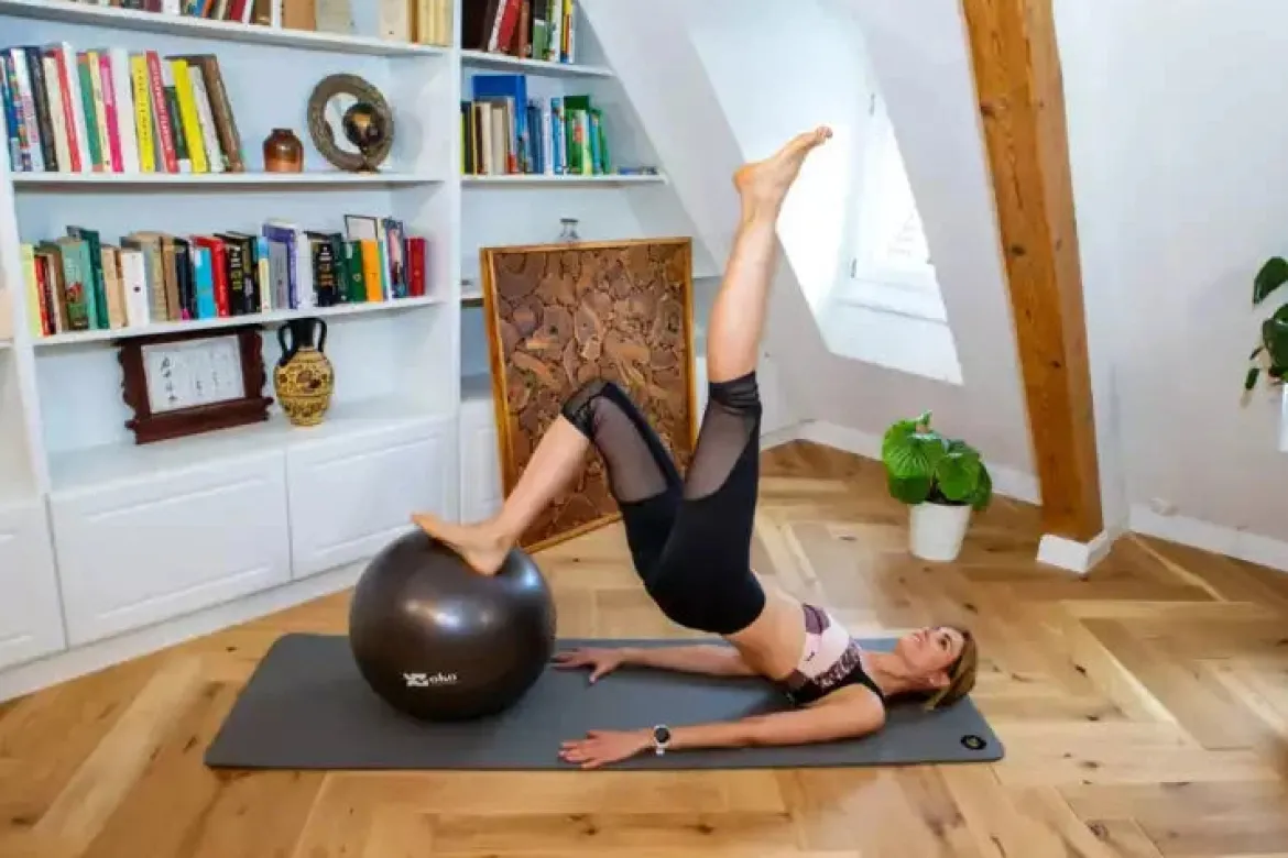 Gym Ball - Gris - Ø65cm